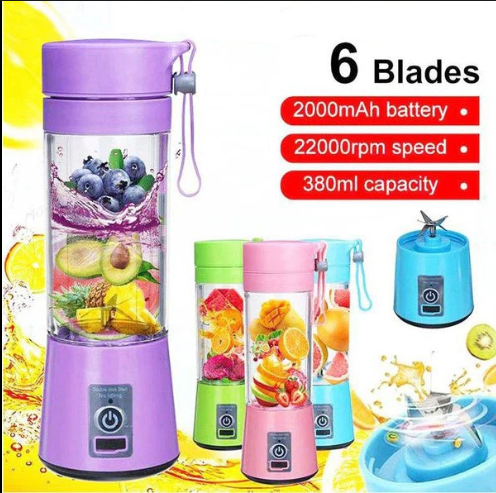 6 Blade USB Juicer - HomeFlair