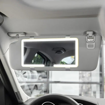 LED Car Sun Visor Vanity Mirror - HomeFlair