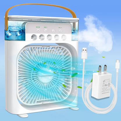 Portable Fan Cooling | Mini Air Conditioner Evaporative | Air Cooler Water Portable - HomeFlair